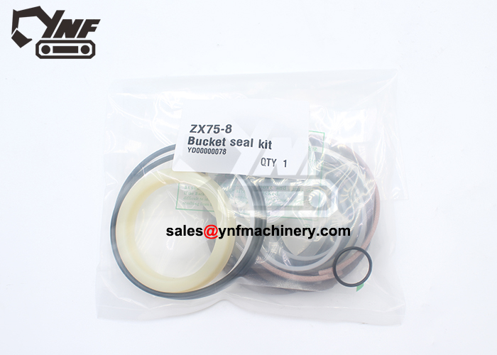 YNF13933 YD00000078 ZAX75-8 Kit segel silinder bucket (5)