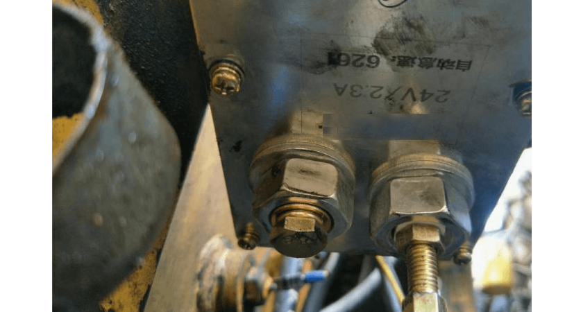 excavator throttle motor